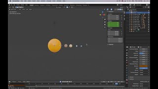 3D Basics in Blender  Making a Solar System [upl. by Simonetta]