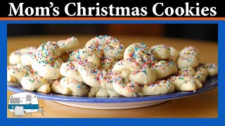 My Moms Italian Christmas Cookies recipe Knot Cookies [upl. by Namara]