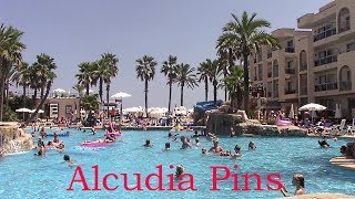 Hotel Alcudia Pins Mallorca Spain  Отель Алькудия Пинс Майорка [upl. by Anelaj]