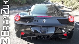 Ferrari 458 Italia with iPE Exhaust  In Action [upl. by Raimes]