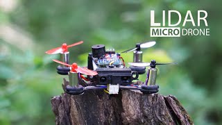 LIDAR Micro Drone with Proximity Sensing using Arduino Pro Mini [upl. by Faxun137]