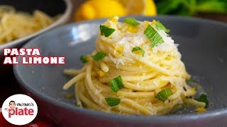 LEMON PASTA  How to Make Best PASTA AL LIMONE [upl. by Ylime666]