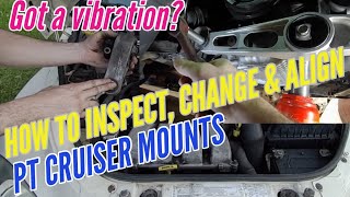 PT Cruiser Motor Mounts Replacement Guide [upl. by Aihsar]