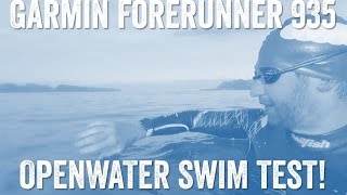 GARMIN FORERUNNER 935  SWIM TEST [upl. by Clerc974]