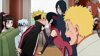 Sarada confesses her love for Boruto and Narutos reaction  Boruto next generation [upl. by Akimaj457]