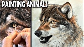 A Different Way To Paint Beautiful Animals [upl. by Poppy725]