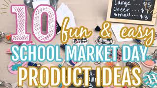 10 Easy School Market Day Ideas to Make amp Sell [upl. by Starla]