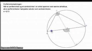 Thales setning [upl. by Ikoek]