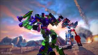 Transformers Earth Wars  All Combiners Trailers credits [upl. by Erdnoed]