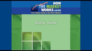 How To Buy Stocks On HowTheMarketWorkscom [upl. by Jeanette]