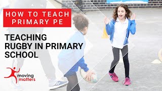 How to Play Tag Rugby Primary School PE [upl. by Margo]