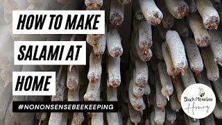 How to Make Salami at Home [upl. by Eisen]