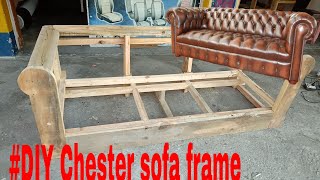 How to make Chester sofa frame [upl. by Miranda]