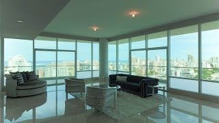 Sleek Oceanfront Penthouse in San Juan Puerto Rico [upl. by Tija680]