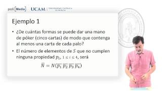 Matemática Discreta  Principio de InclusiónExclusión I  Jesús Soto [upl. by Nirda]