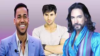 Enrique Iglesias Marco Antonio Solis Romeo Santos Exitos ROmánticos [upl. by Sibyls]