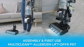 Assembly amp First Use  MultiClean™ Allergen LiftOff® Pet [upl. by Anairuy]