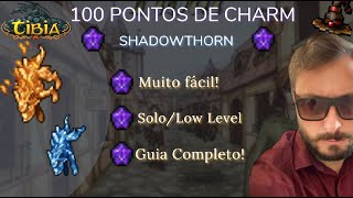 Tibia 100 CharmBestiary Points  Guia Completo EASY  CrystalThornfire Wolf [upl. by Detta]