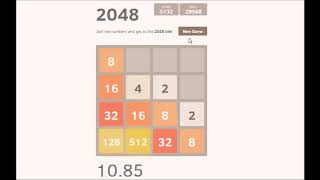 2048 Speedrun in 4984 Seconds Former World Record [upl. by Nawat]