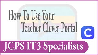 How To Use Your Teacher Clever Portal [upl. by Adnimra]