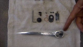 Repair and Rebuild of a broken ratchet wrench [upl. by Maxia]