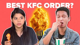 Who Has The Best KFC Order  BuzzFeed India [upl. by Hughie431]