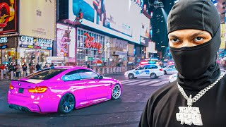 MOST WANTED DRIVERS TAKEOVER TIMES SQUARE [upl. by Sirotek901]