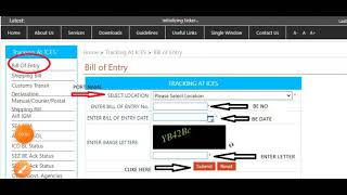 Bill of EntryBOE status online ICEGATE check payment detail penalty and interest [upl. by Hnim70]