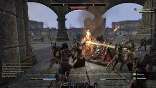 Elders Scrolls Online PVP Siege [upl. by Willamina]