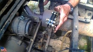 Replacing the ParkingEmergency Brake Pads on my Polaris Ranger [upl. by Law]