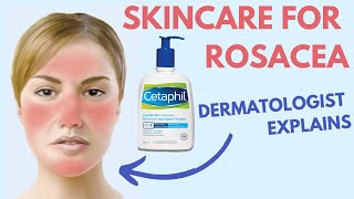 ROSACEA SKIN CARE  Dermatologist Review [upl. by Tamas587]