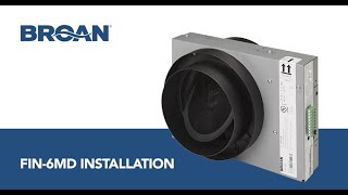 Broan® FRESH IN™ Motorized Supply Damper Installation Video [upl. by Hilda699]