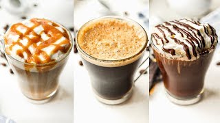 4 KETO COFFEE RECIPES  How To Make Bulletproof Coffee amp MORE [upl. by Viviene]