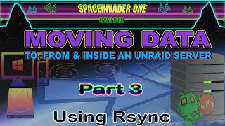 Unraid amp Moving Data Part 3 Rsync [upl. by Ihsar]