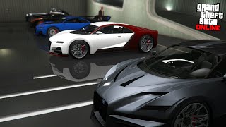 I bought every Bugatti in GTA Online Truffade Collection [upl. by Heti]