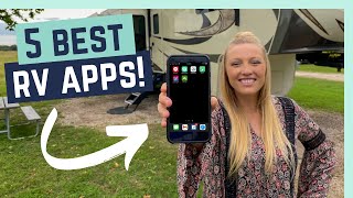 5 APPS EVERY RVER AND CAMPER SHOULD HAVE [upl. by Googins]