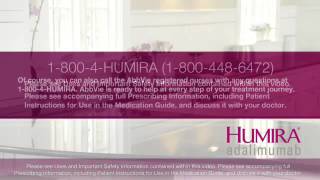 Humira Adalimumab Syringe Injection Video [upl. by Anitnoc]