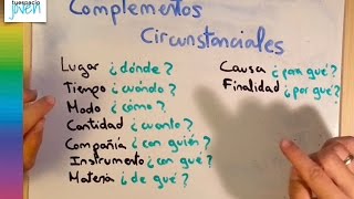 Complementos circunstanciales [upl. by Atiz898]