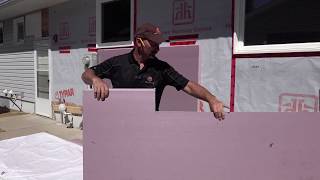 How To Install Styrofoam Insulation On A Homes Exterior [upl. by Nawaj]