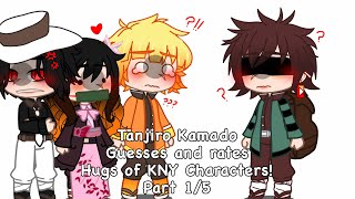 Tanjiro guesses and rates KNY character’s hugs  Part 15  KNY  Kimetsu No yaiba  DS [upl. by Rochester]