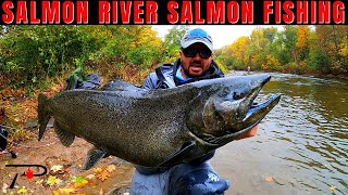 Salmon Fishing New Yorks World Famous Salmon River [upl. by Arthur]