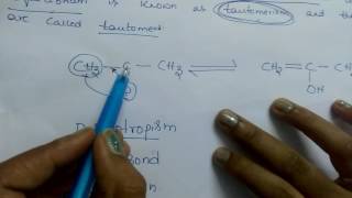 Tautomerism structural isomerism [upl. by Dosh928]