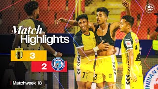 Match Highlights  Hyderabad FC 32 Jamshedpur FC  MW 18  ISL 202425 [upl. by Montanez]