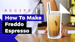 How To Make Freddo Espresso Freddo Cappuccino amp Freddo Flat White [upl. by Langston]