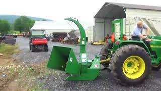 Wallenstein BX62 3 Point Hitch 6quot Capacity Wood Chipper For 540 PTO Nice For Sale [upl. by Beghtol]