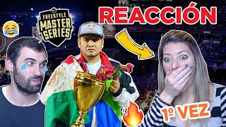 ACZINO REACCIÓN FMS PRIMERA VEZ 🔥 EL MEJOR FREESTYLERO QUE SE HA PARIDO ⚡⚡ [upl. by Ondrej]