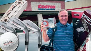 I BOUGHT EVERYTHING GOLF AT COSTCO  Massive Kirkland Signature Golf Haul [upl. by Netsud262]