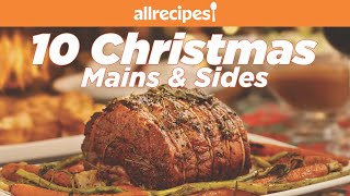 10 Easy Christmas Dinner and Side Dish Recipes  Allrecipes [upl. by Novyad284]