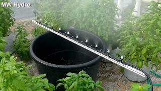 Simple Misting Example Using GrayBlack amp Orange Mist Nozzle  Micro Sprayer Head [upl. by Claude]