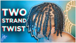 How To  Two Strand Twist Dreadlocks  Playboi Carti Hairstyle  High Top Dreads  Dreadlock Retwist [upl. by Eninnaj]